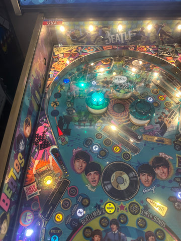 Image of Stern Pinball The Beatles Gold Pinball Machine