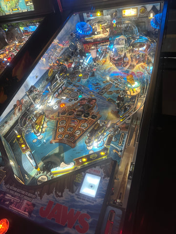 Image of Stern Pinball Jaws Premium Pinball Machine
