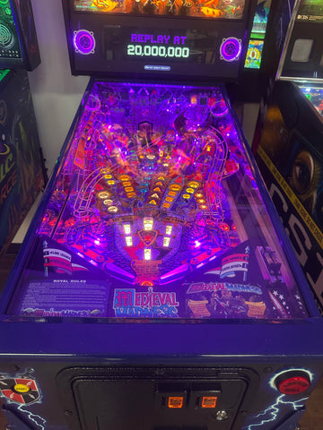 Image of Chicago Gaming Company Medieval Madness Merlin's Edition Pinball Machine