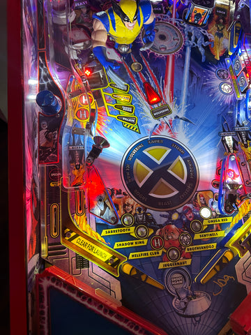 Image of Stern Pinball LOADED X-Men Limited Magneto Edition Pinball Machine