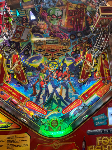 Image of Stern Pinball LOADED Foo Fighters Premium Pinball Machine