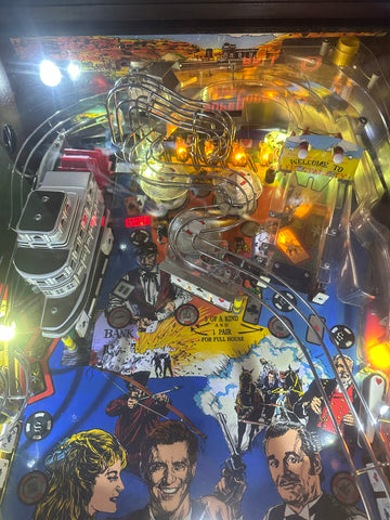 Image of Data East Maverick Pinball Machine