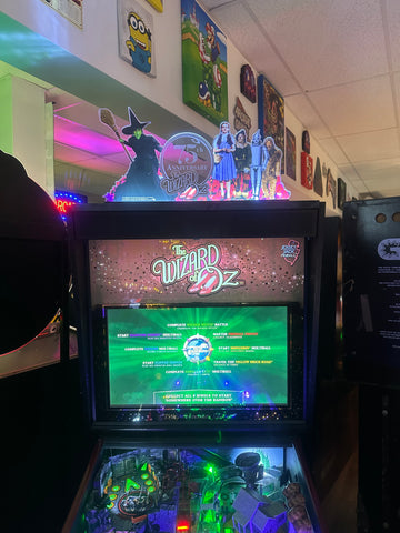 Image of JJP Wizard of Oz 75th Anniversary Ruby Red Edition Pinball Machine