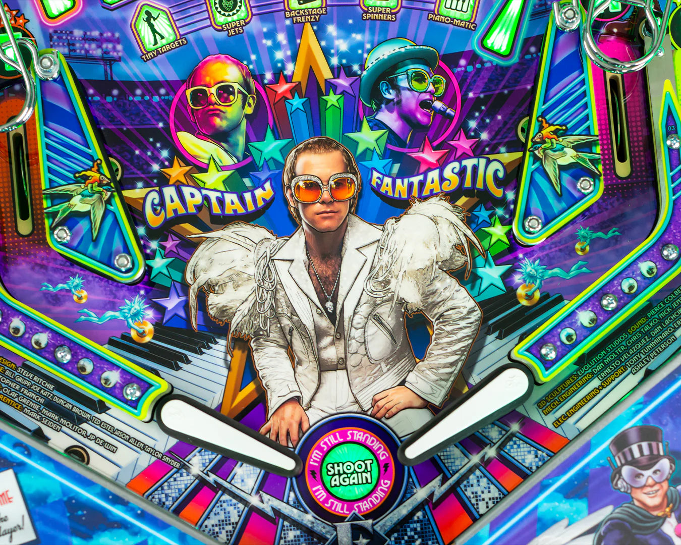 JJP Elton John Platinum Edition Pinball Machine