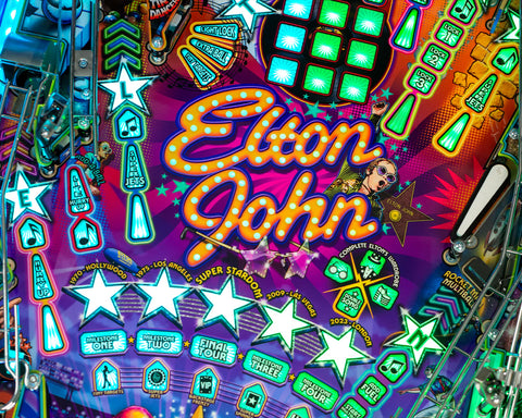 Image of JJP Elton John Platinum Edition Pinball Machine