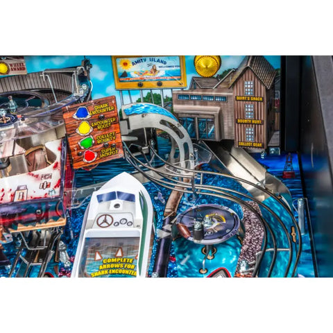 Image of Stern Pinball Jaws Premium Pinball Machine