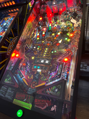 Image of Stern Pinball Elvira's House of Horrors Premium Pinball Machine