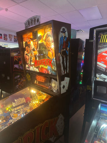 Image of Data East Maverick Pinball Machine