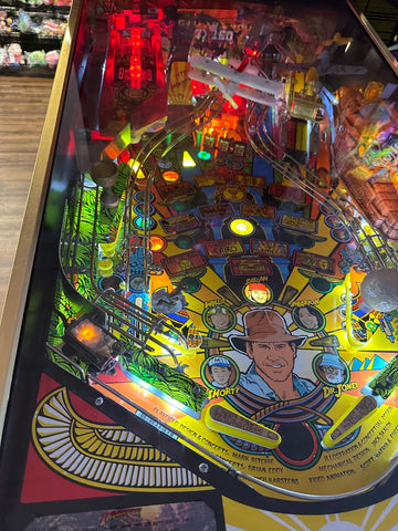 Image of Williams LOADED Indiana Jones: The Pinball Adventure Pinball Machine