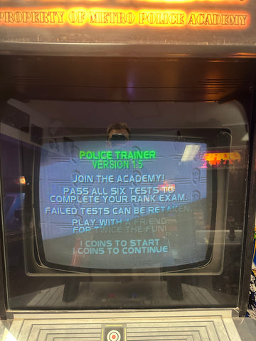 Image of Police Trainer Arcade Game