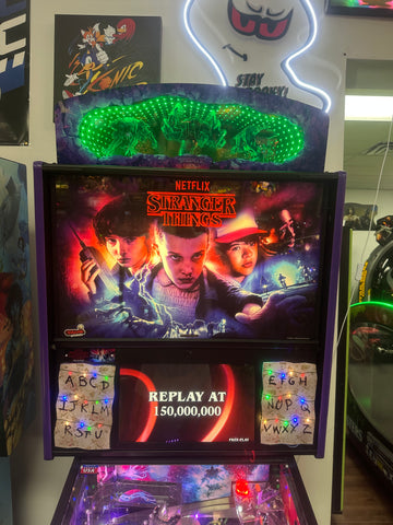 Image of Stern Pinball LOADED Stranger Things Pro Pinball Machine
