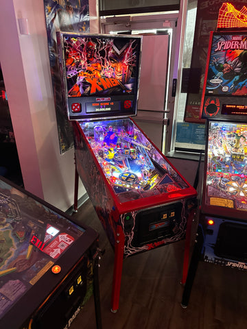 Image of Stern Pinball LOADED X-Men Limited Magneto Edition Pinball Machine