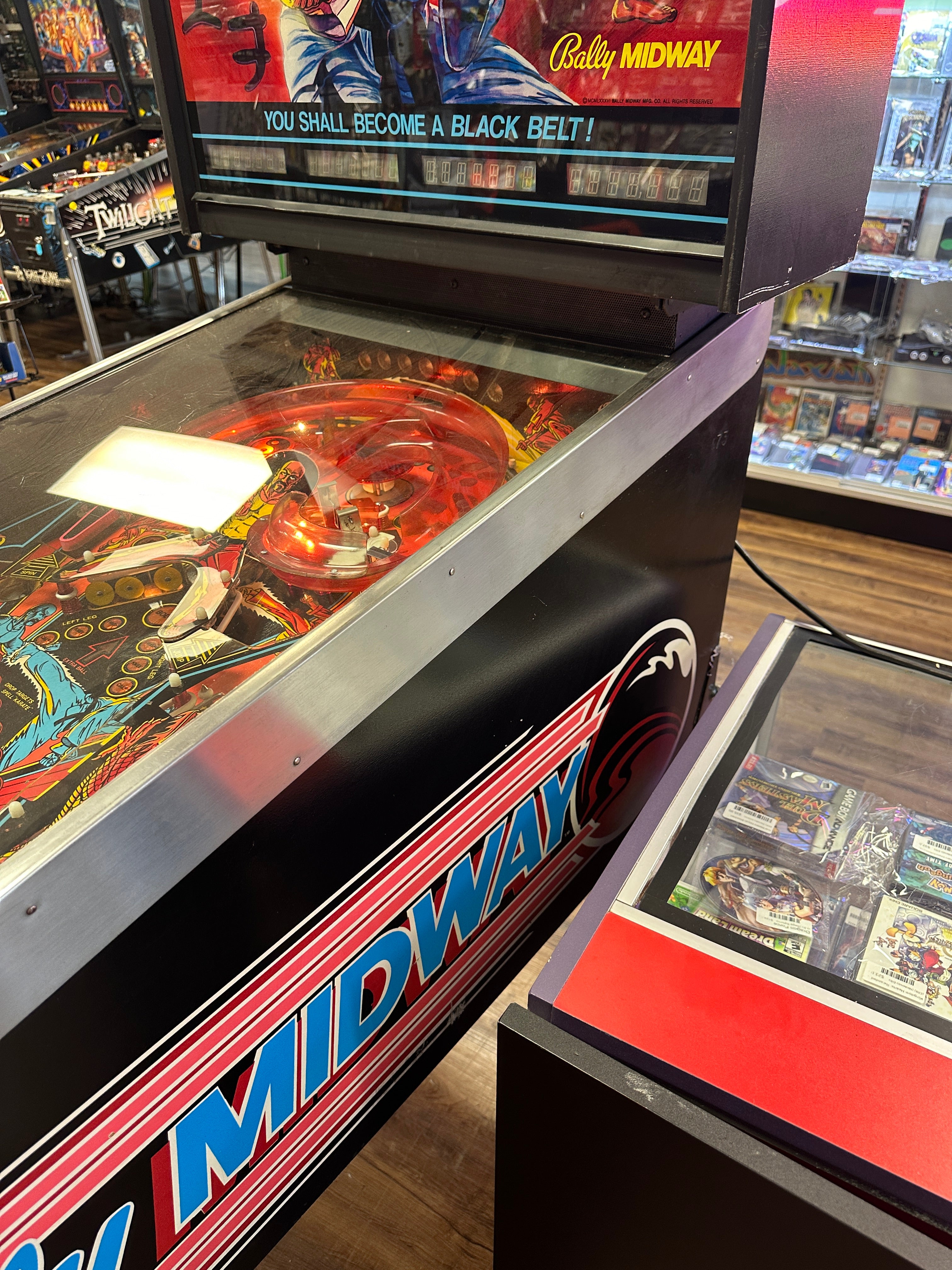Bally Black Belt Pinball Machine