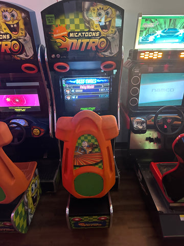 Image of Chicago Gaming Company Nicktoons Racing Arcade Game