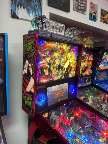 Image of Stern Pinball LOADED Elvira's House of Horrors Premium Pinball Machine