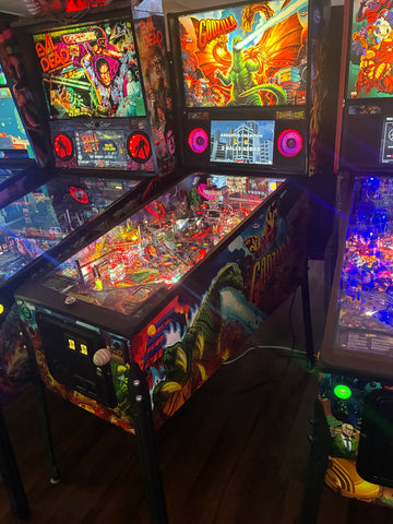 Image of Stern Pinball Godzilla Premium Pinball Machine