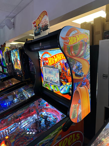 Image of American Pinball Hot Wheels Deluxe Pinball Machine