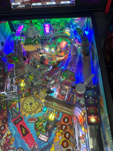 Image of Stern Pinball LOADED Teenage Mutant Ninja Turtles Premium Pinball Machine