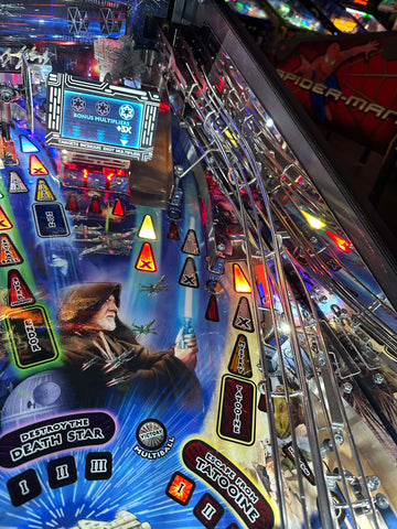 Image of Stern Pinball LOADED Star Wars Premium Pinball Machine