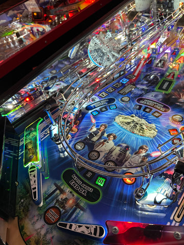 Image of Stern Pinball LOADED Star Wars Premium Pinball Machine