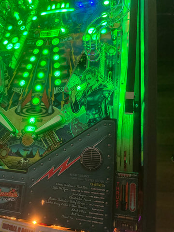 Image of American Pinball Galactic Tank Force Deluxe Pinball Machine