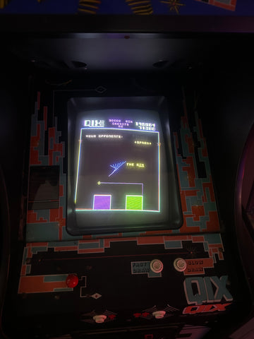 Image of Taito QIX Classic Upright Arcade Game