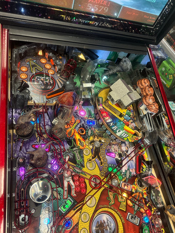 Image of JJP Wizard of Oz 75th Anniversary Ruby Red Edition Pinball Machine