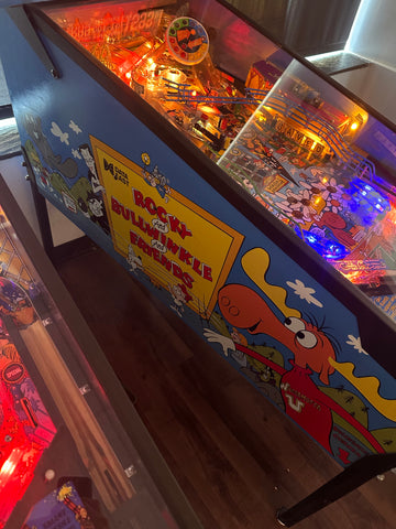 Image of Data East The Adventures of Rocky and Bullwinkle and Friends Pinball Machine