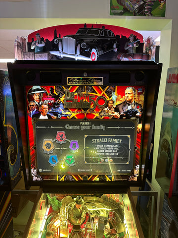 Image of Jersey Jack Pinball The Godfather Collectors Edition Pinball Machine