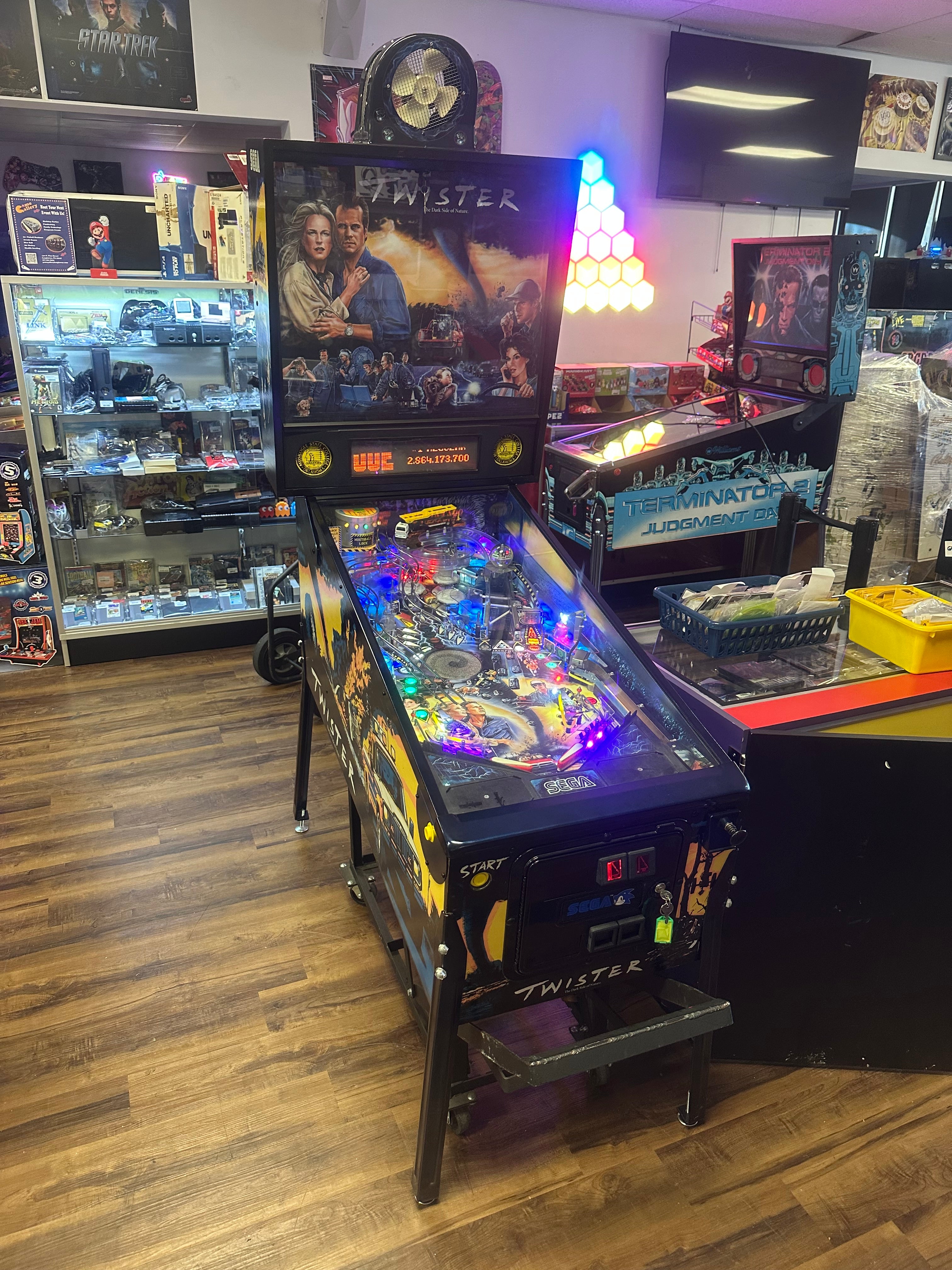SEGA Twister Pinball Machine