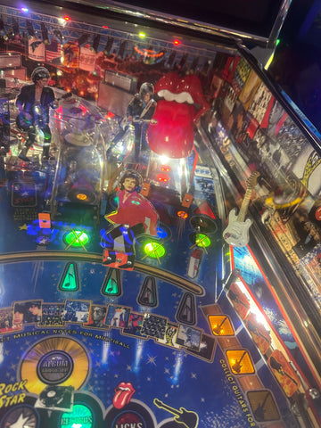 Image of Stern Pinball LOADED The Rolling Stones Limited Edition Pinball Machine