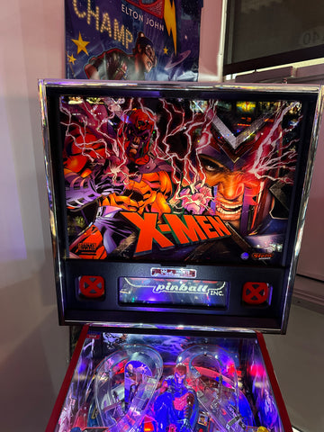 Image of Stern Pinball LOADED X-Men Limited Magneto Edition Pinball Machine