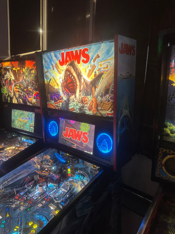 Image of Stern Pinball Jaws Premium Pinball Machine