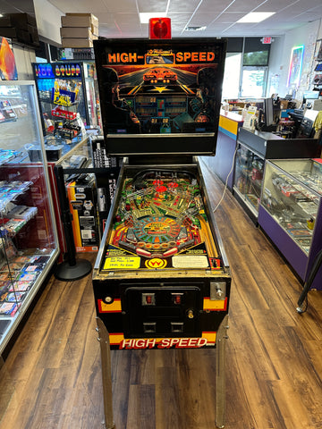 Image of Williams High Speed Pinball Machine