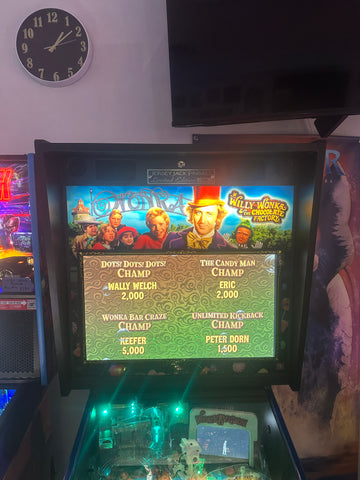 Image of JJP Willy Wonka & the Chocolate Factory Limited Edition Pinball Machine