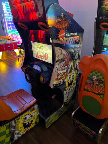 Image of Chicago Gaming Company Nicktoons Racing Arcade Game