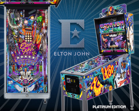 Image of JJP Elton John Platinum Edition Pinball Machine