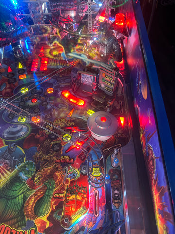 Image of Stern Pinball LOADED Godzilla Premium Pinball Machine