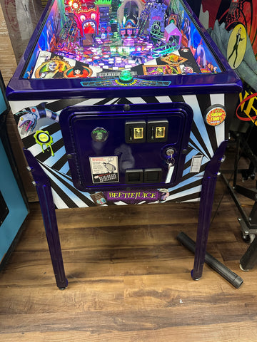Image of Spooky Pinball Beetlejuice Pinball Machine IN STOCK