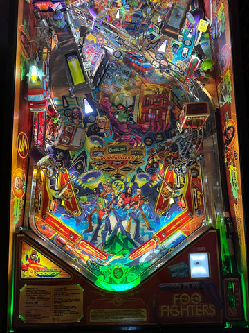 Image of Stern Pinball LOADED Foo Fighters Premium Pinball Machine