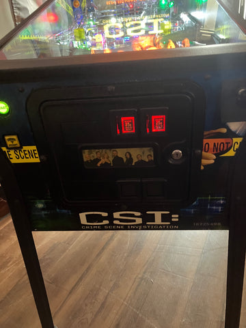 Image of Stern Pinball CSI: Crime Scene Investigation Pinball Machine