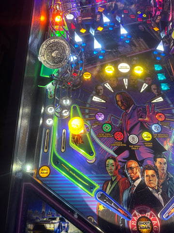 Image of Stern Pinball LOADED John Wick Premium Pinball Machine