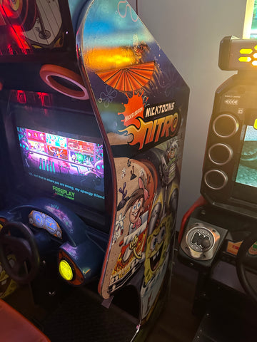 Image of Chicago Gaming Company Nicktoons Racing Arcade Game