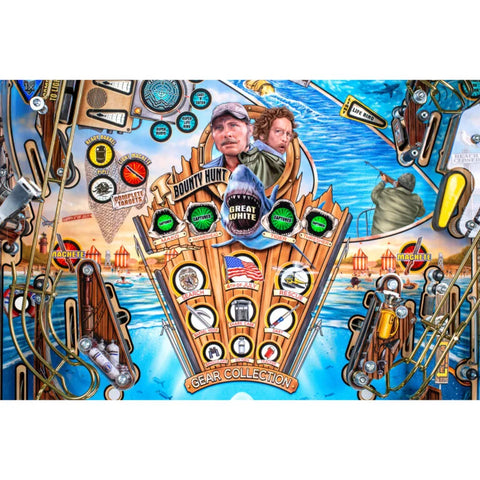 Image of Stern Pinball Jaws 50th Anniversary Pinball Machine