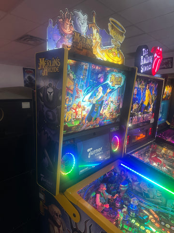 Image of Turner Pinball Merlin's Arcade Pinball Machine - Legendary Edition