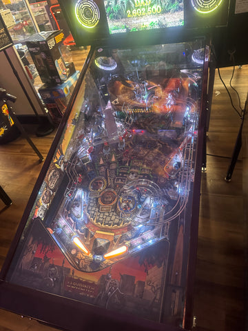 Image of Jim Henson's Labyrinth Pinball Machine with Official Topper