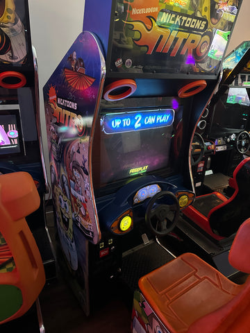 Image of Chicago Gaming Company Nicktoons Racing Arcade Game