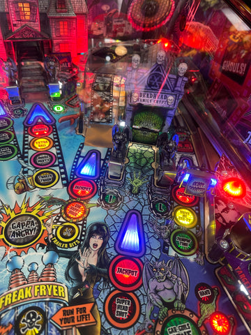 Image of Stern Pinball LOADED Elvira's House of Horrors Premium Pinball Machine