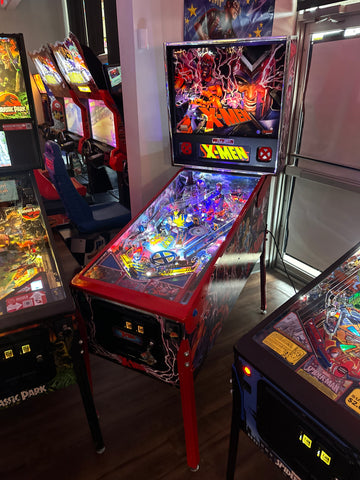 Image of Stern Pinball LOADED X-Men Limited Magneto Edition Pinball Machine