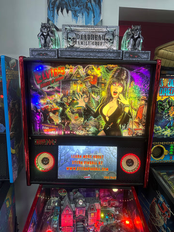 Image of Stern Pinball LOADED Elvira's House of Horrors Premium Pinball Machine